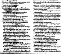 An illustration from Dictionnaire francois-latin, autrement dict, Les mots francois avec les manieres duser dideux, tournez en latin [microforme] (1549)