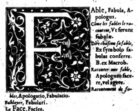 Picture 35 of 68 from Dictionnaire francois-latin, autrement dict, Les mots francois avec les manieres duser dideux, tournez en latin [microforme] (1549), leaf 255