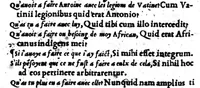 Picture 37 of 68 from Dictionnaire francois-latin, autrement dict, Les mots francois avec les manieres duser dideux, tournez en latin [microforme] (1549), leaf 258