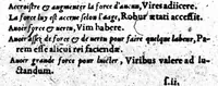 An illustration from Dictionnaire francois-latin, autrement dict, Les mots francois avec les manieres duser dideux, tournez en latin [microforme] (1549)