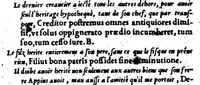 An illustration from Dictionnaire francois-latin, autrement dict, Les mots francois avec les manieres duser dideux, tournez en latin [microforme] (1549)