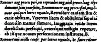 An illustration from Dictionnaire francois-latin, autrement dict, Les mots francois avec les manieres duser dideux, tournez en latin [microforme] (1549)