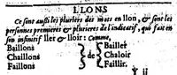 Picture 14 of 21 from Dictionnaire des rimes françoises [microforme] (1587), leaf 405