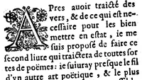 An illustration from L'art poétique françois [microforme] (1598)