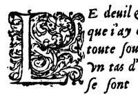 An illustration from La manière de faire des vers en françois, comme en grec et en latin [microforme] (1573)