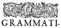 An illustration from Grammatica latino-francica -- [microforme] (1590)