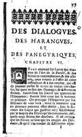 Picture 12 of 17 from La bibliothèque françoise de M. C. Sorel [microforme] (1667), leaf 113