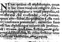 An illustration from De Francicae linguae recta pronuntiatione [microforme] (1584)