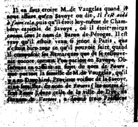 Picture 21 of 25 from Nouvelles remarques de M. de Vaugelas sur la langue françoise [microforme] (1690), leaf 618