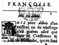 Picture 14 of 25 from Nouvelles remarques de M. de Vaugelas sur la langue françoise [microforme] (1690), leaf 89