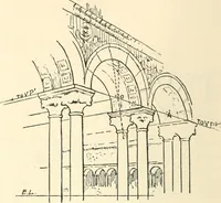 An illustration from Freehand perspective and sketching; principles and methods of expression in the pictorial representation of common objects, interiors, buildings and landscapes (1916)