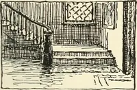 An illustration from Freehand perspective and sketching; principles and methods of expression in the pictorial representation of common objects, interiors, buildings and landscapes (1916)