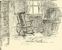 Picture 133 of 200 from Freehand perspective and sketching; principles and methods of expression in the pictorial representation of common objects, interiors, buildings and landscapes (1916), leaf 136