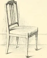 An illustration from Freehand perspective and sketching; principles and methods of expression in the pictorial representation of common objects, interiors, buildings and landscapes (1916)