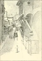 An illustration from Freehand perspective and sketching; principles and methods of expression in the pictorial representation of common objects, interiors, buildings and landscapes (1916)