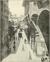 An illustration from Freehand perspective and sketching; principles and methods of expression in the pictorial representation of common objects, interiors, buildings and landscapes (1916)