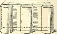 An illustration from Freehand perspective and sketching; principles and methods of expression in the pictorial representation of common objects, interiors, buildings and landscapes (1916)