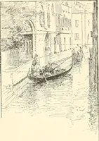 An illustration from Freehand perspective and sketching; principles and methods of expression in the pictorial representation of common objects, interiors, buildings and landscapes (1916)