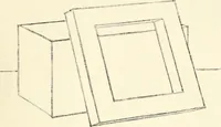 An illustration from Freehand perspective and sketching; principles and methods of expression in the pictorial representation of common objects, interiors, buildings and landscapes (1916)