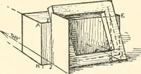 An illustration from Freehand perspective and sketching; principles and methods of expression in the pictorial representation of common objects, interiors, buildings and landscapes (1916)