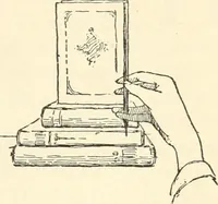 An illustration from Freehand perspective and sketching; principles and methods of expression in the pictorial representation of common objects, interiors, buildings and landscapes (1916)