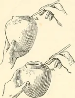 Picture 16 of 200 from Freehand perspective and sketching; principles and methods of expression in the pictorial representation of common objects, interiors, buildings and landscapes (1916), leaf 35