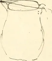 An illustration from Freehand perspective and sketching; principles and methods of expression in the pictorial representation of common objects, interiors, buildings and landscapes (1916)