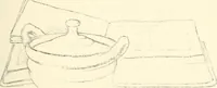 Picture 45 of 200 from Freehand perspective and sketching; principles and methods of expression in the pictorial representation of common objects, interiors, buildings and landscapes (1916), leaf 64