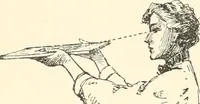 An illustration from Freehand perspective and sketching; principles and methods of expression in the pictorial representation of common objects, interiors, buildings and landscapes (1916)