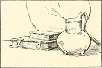 Picture 68 of 200 from Freehand perspective and sketching; principles and methods of expression in the pictorial representation of common objects, interiors, buildings and landscapes (1916), leaf 87