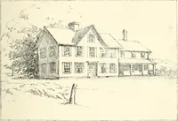 An illustration from Freehand perspective and sketching; principles and methods of expression in the pictorial representation of common objects, interiors, buildings and landscapes (1916)