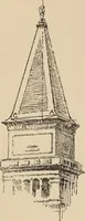 An illustration from Freehand perspective and sketching; principles and methods of expression in the pictorial representation of common objects, interiors, buildings and landscapes (1910)