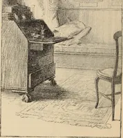 An illustration from Freehand perspective and sketching; principles and methods of expression in the pictorial representation of common objects, interiors, buildings and landscapes (1910)