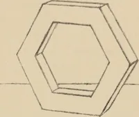 An illustration from Freehand perspective and sketching; principles and methods of expression in the pictorial representation of common objects, interiors, buildings and landscapes (1910)