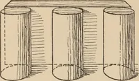 An illustration from Freehand perspective and sketching; principles and methods of expression in the pictorial representation of common objects, interiors, buildings and landscapes (1910)