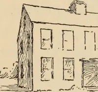 An illustration from Freehand perspective and sketching; principles and methods of expression in the pictorial representation of common objects, interiors, buildings and landscapes (1910)