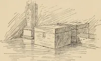 An illustration from Freehand perspective and sketching; principles and methods of expression in the pictorial representation of common objects, interiors, buildings and landscapes (1910)