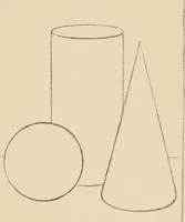 An illustration from Freehand perspective and sketching; principles and methods of expression in the pictorial representation of common objects, interiors, buildings and landscapes (1910)