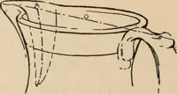 An illustration from Freehand perspective and sketching; principles and methods of expression in the pictorial representation of common objects, interiors, buildings and landscapes (1910)