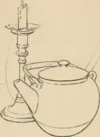 An illustration from Freehand perspective and sketching; principles and methods of expression in the pictorial representation of common objects, interiors, buildings and landscapes (1910)