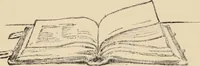 An illustration from Freehand perspective and sketching; principles and methods of expression in the pictorial representation of common objects, interiors, buildings and landscapes (1910)
