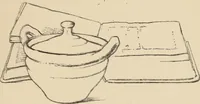 An illustration from Freehand perspective and sketching; principles and methods of expression in the pictorial representation of common objects, interiors, buildings and landscapes (1910)