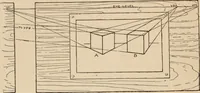 An illustration from Freehand perspective and sketching; principles and methods of expression in the pictorial representation of common objects, interiors, buildings and landscapes (1910)
