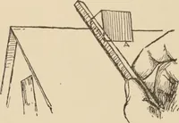 An illustration from Freehand perspective and sketching; principles and methods of expression in the pictorial representation of common objects, interiors, buildings and landscapes (1910)