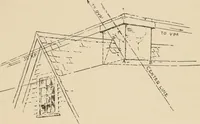 An illustration from Freehand perspective and sketching; principles and methods of expression in the pictorial representation of common objects, interiors, buildings and landscapes (1910)