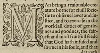 An illustration from The French academie : wherin is discoursed the institution of maners, and whatsoeuer els concerneth the good and happie life of all estates and callings, by preceptes of doctrine, and examples of the liues of ancient sages and famous men (1586)