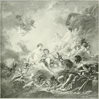An illustration from French art, classic and contemporary, painting and sculpture (1901)