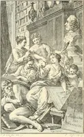 An illustration from French engravers and draughtsmen of the XVIIIth century (1902)