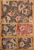 An illustration from [French fabric sample book (1900)