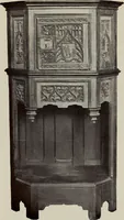 An illustration from French furniture in the middle ages and under Louis XIII (1900)